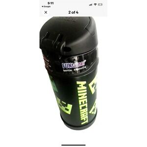 Thermos 12oz Kid's Minecraft Funtainer Insulated Stainless Steel Water Bottle